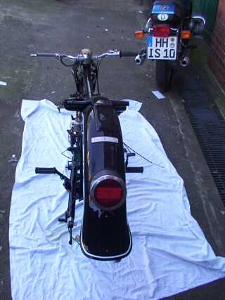 Kotfl&uuml;gel hinten