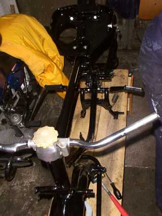 Rohbau ohne Kabelbaum